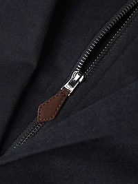 Patch Faux Suede Sportcoat