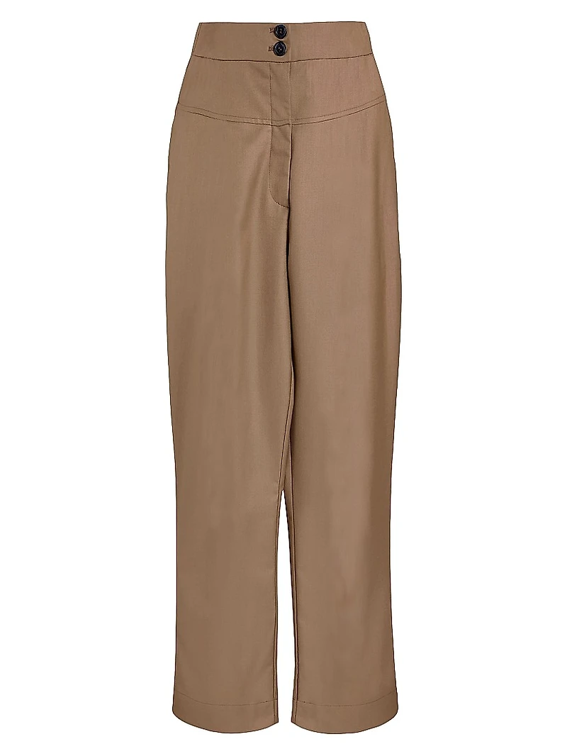 Athena Straight Crop Pants