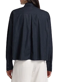 Average Joe Embellished Cotton Shirt