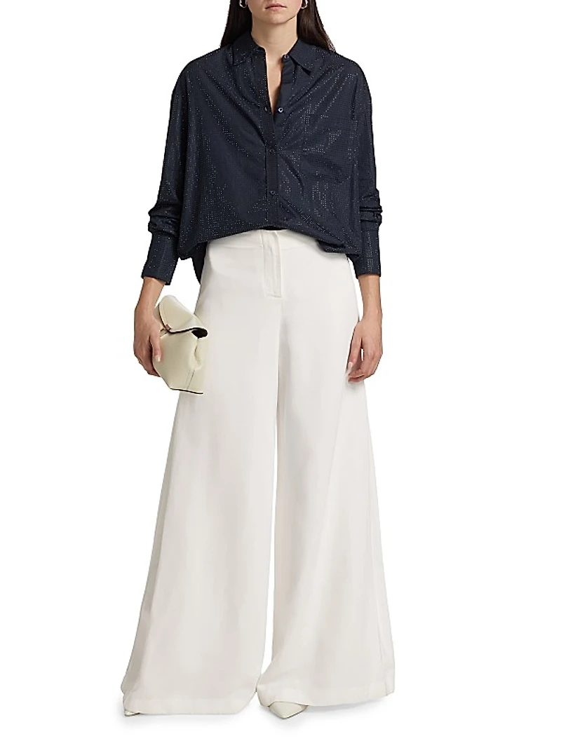 Average Joe Embellished Cotton Shirt