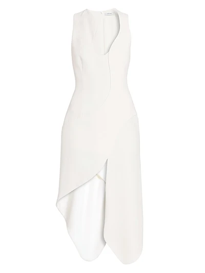 Sculpted Strech Cady Cocktail Dress