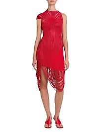 Sculpted Rib Minidress