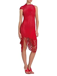 Sculpted Rib Minidress