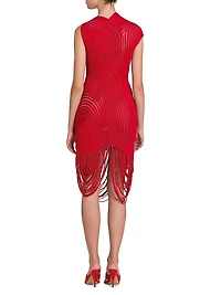Sculpted Rib Minidress