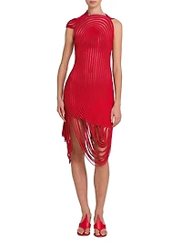 Sculpted Rib Minidress