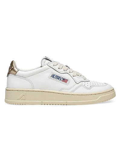 Medalist Low-Top Leather Sneakers