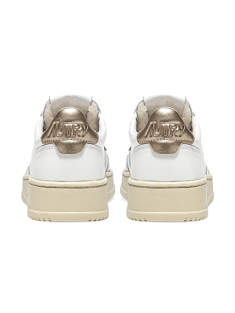 Medalist Low-Top Leather Sneakers