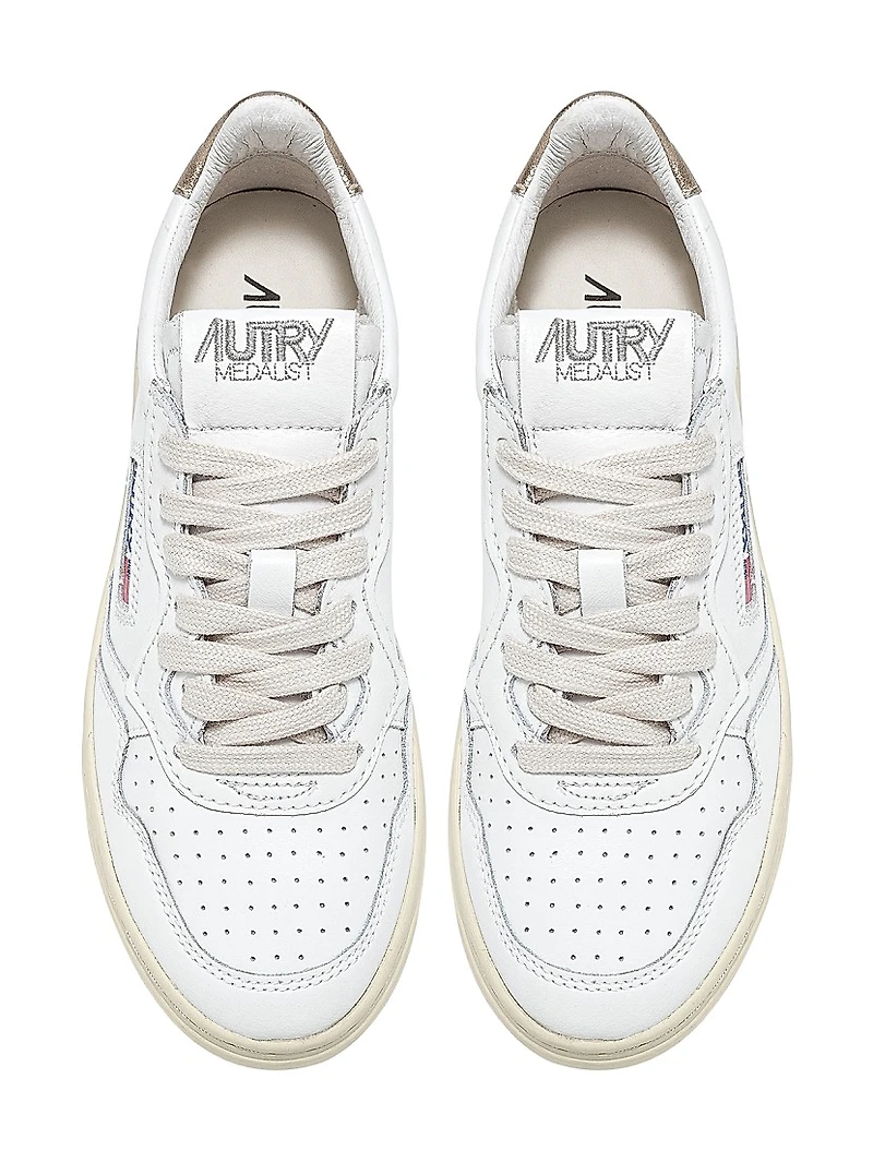 Medalist Low-Top Leather Sneakers