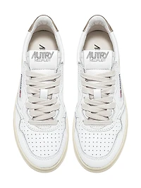 Medalist Low-Top Leather Sneakers