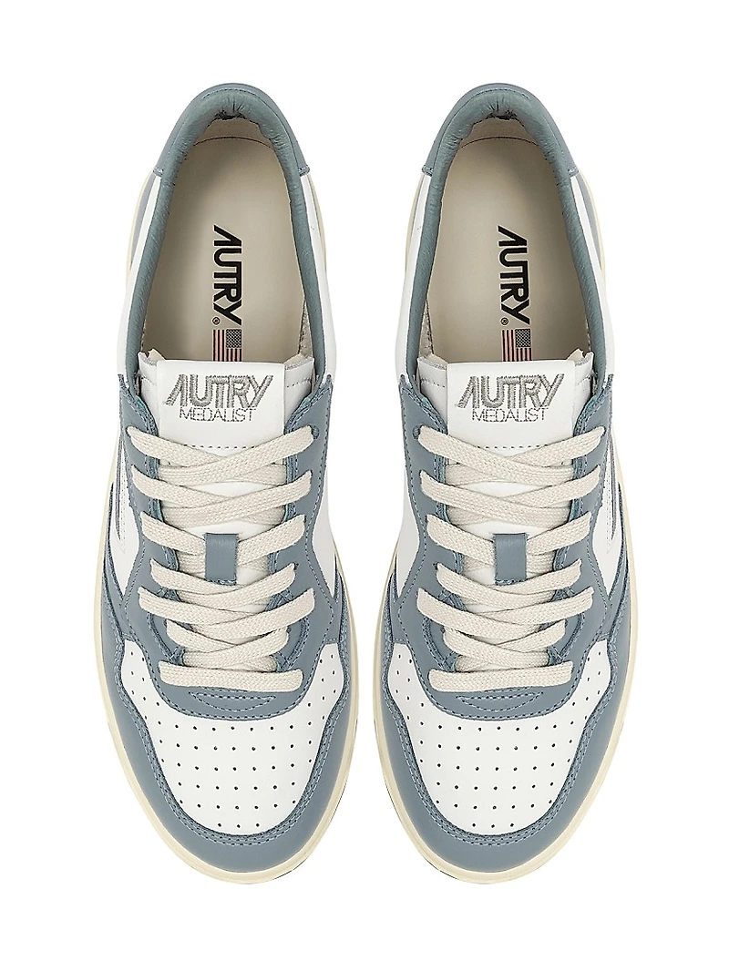 Medalist Leather Low-Top Sneakers