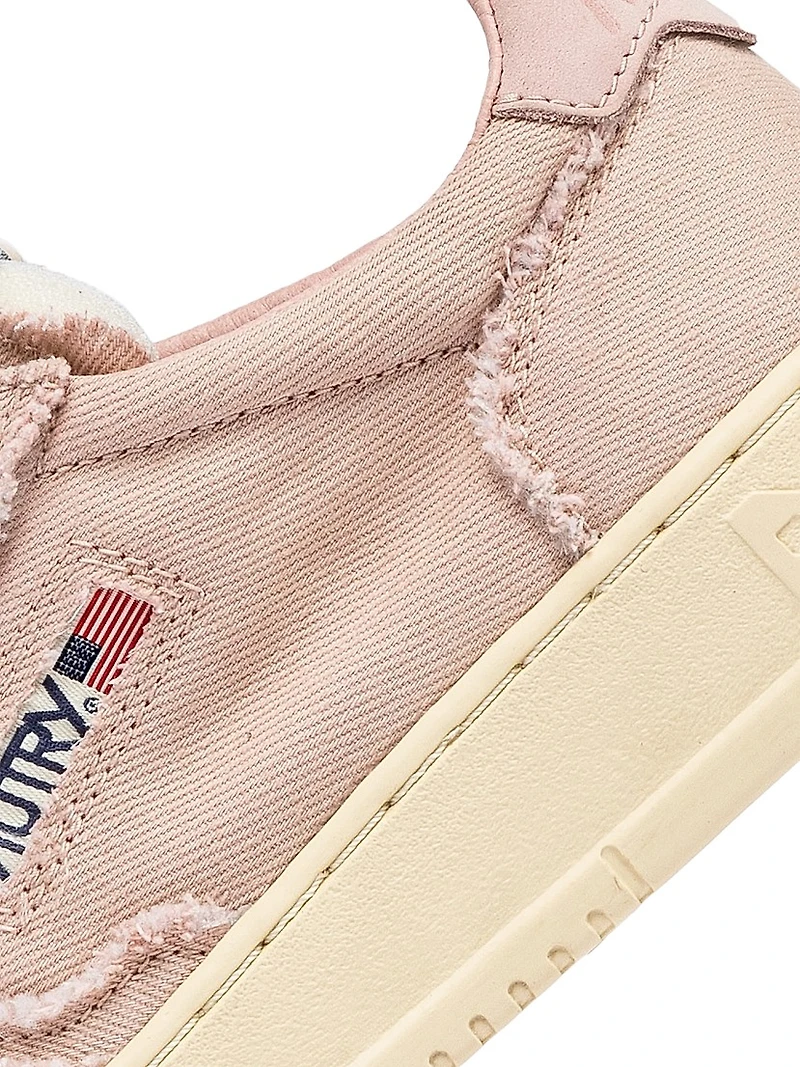 Medalist Denim Low-Top Sneakers