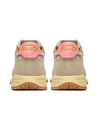 Reelwind Leather & Mesh Low-Top Sneakers