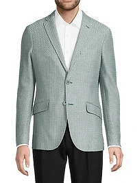Textured Cotton Sportcoat