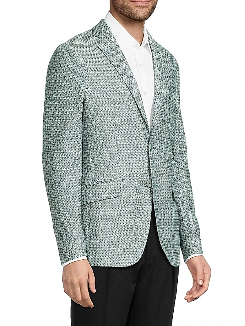 Textured Cotton Sportcoat