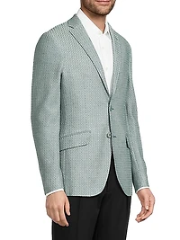 Textured Cotton Sportcoat