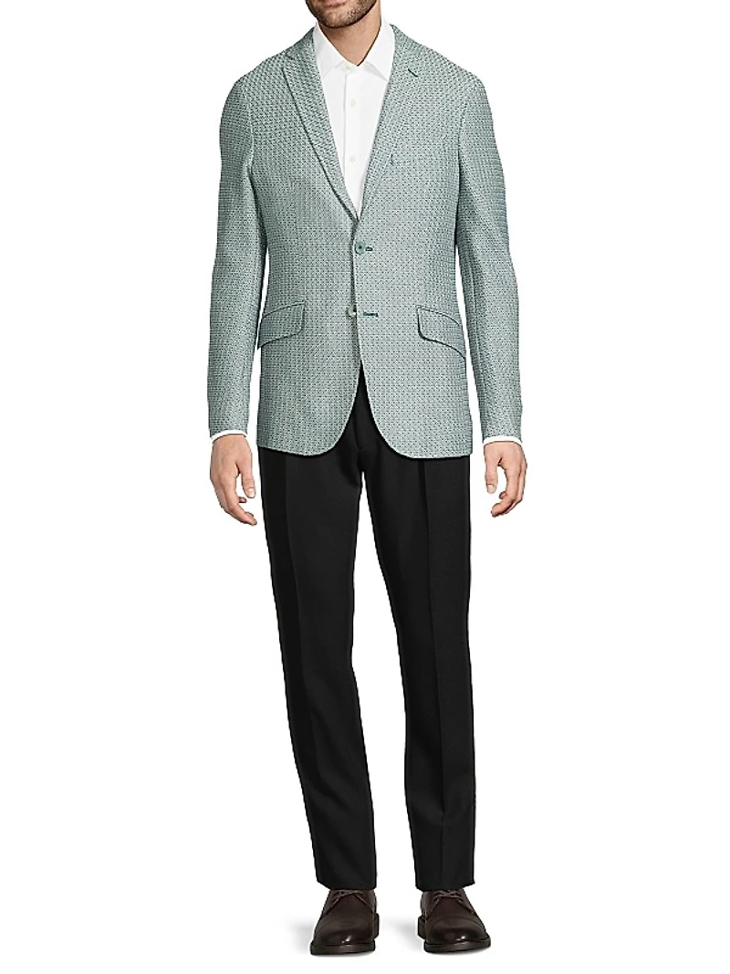 Textured Cotton Sportcoat