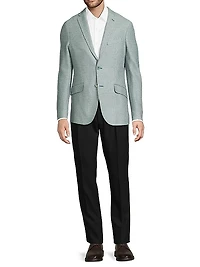 Textured Cotton Sportcoat