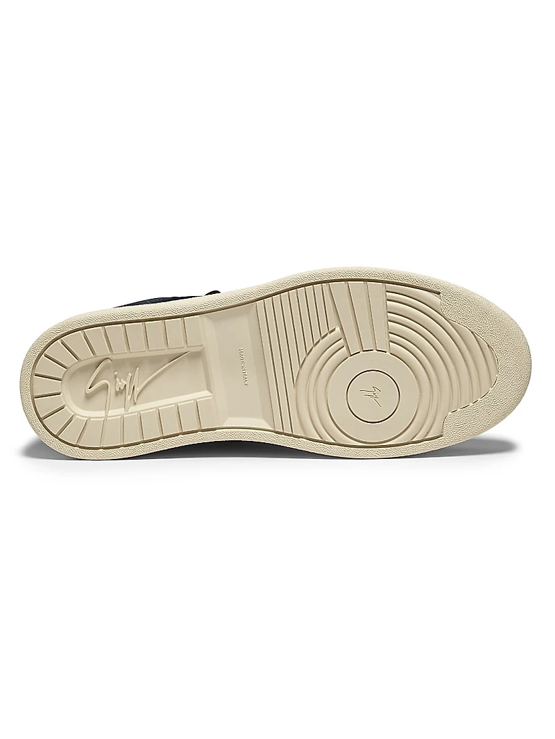 Leather Low-Top Sneakers