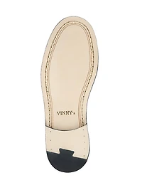 Yardee Crocodile-Embossed Leather Loafers