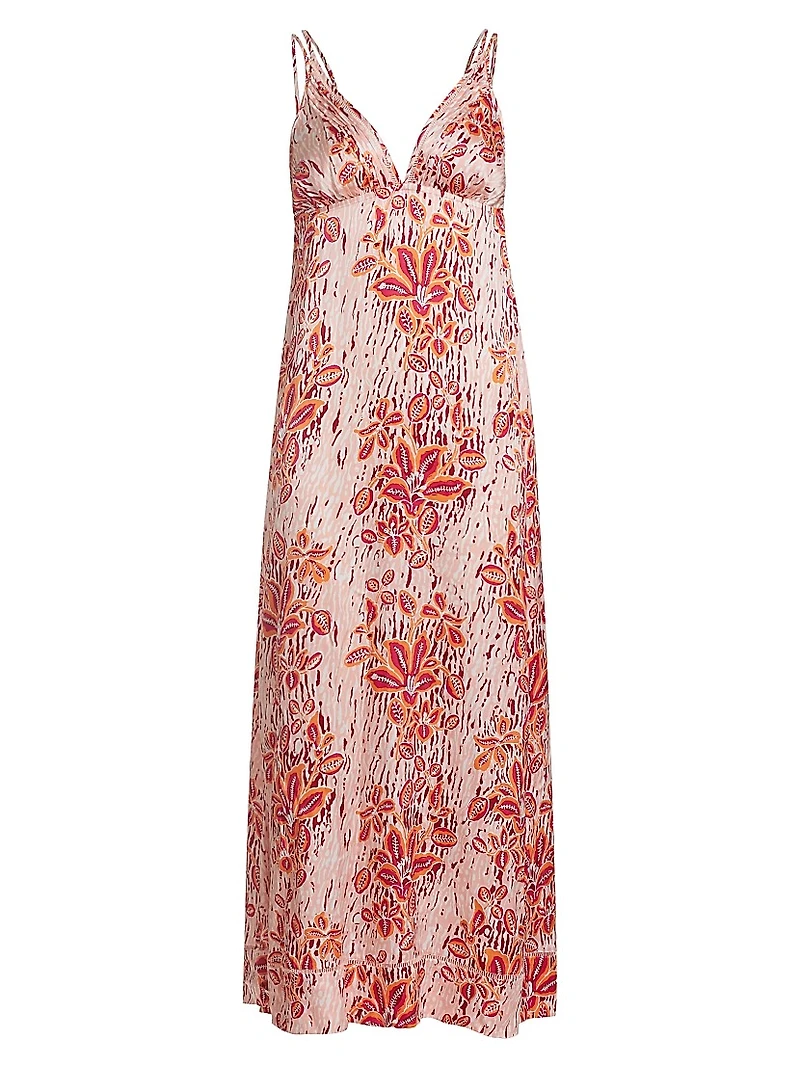 Cassandra Floral Printed Maxi Dress