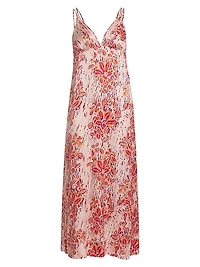 Cassandra Floral Printed Maxi Dress