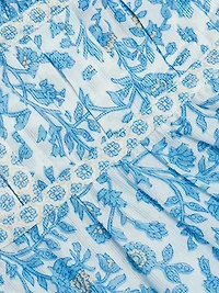 Chiara Floral Cotton Maxi Dress