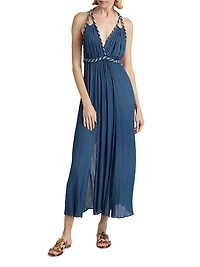Collette Open-Back Maxi Dress
