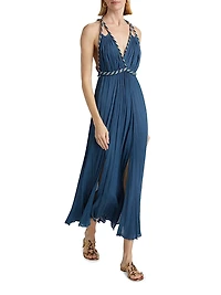 Collette Open-Back Maxi Dress