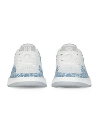 G Move Sneakers Mixed Leathers and Denim Monogram