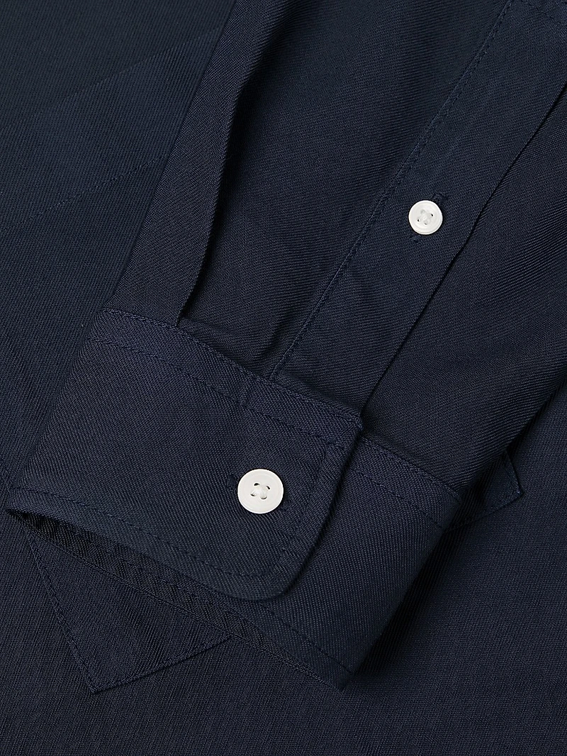 Asher Woven Button-Front Shirt