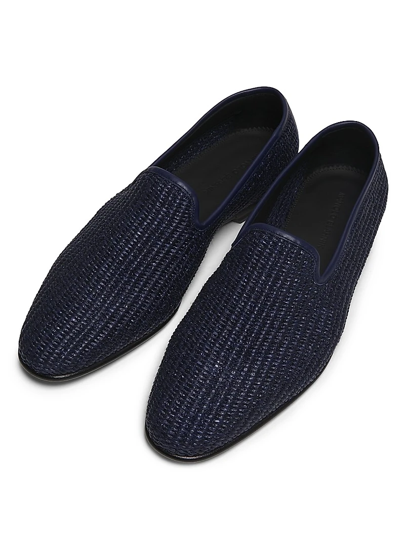 Mario Woven Loafers