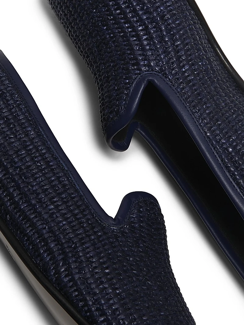 Mario Woven Loafers