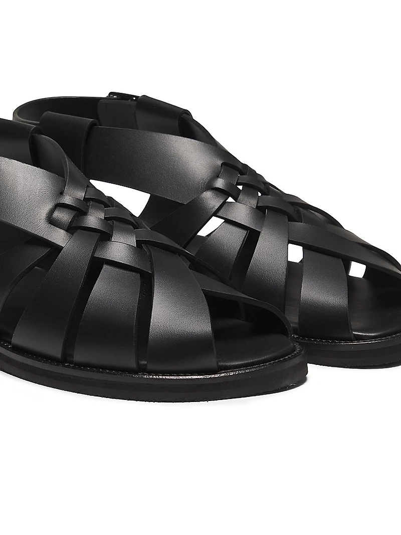 Zale Fisherman Leather Sandals