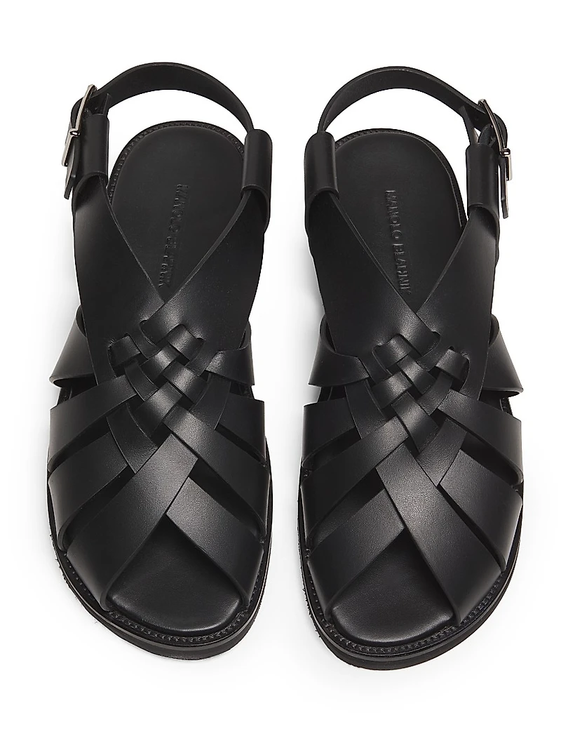 Zale Fisherman Leather Sandals