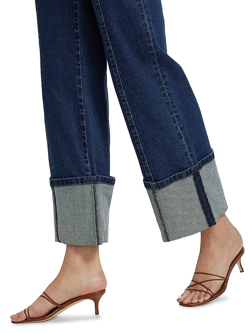 Benji Cuffed Flare Jeans