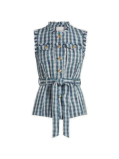 Matilda Renee Tweed Vest