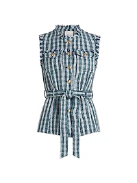 Matilda Renee Tweed Vest