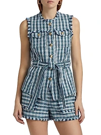 Matilda Renee Tweed Vest