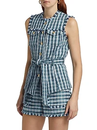 Matilda Renee Tweed Vest