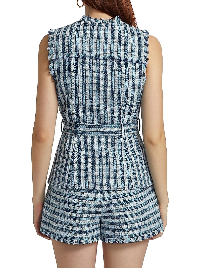 Matilda Renee Tweed Vest
