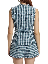 Matilda Renee Tweed Vest