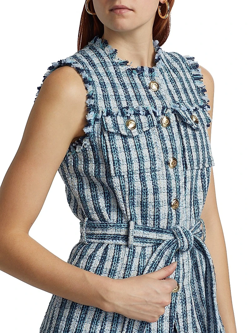 Matilda Renee Tweed Vest