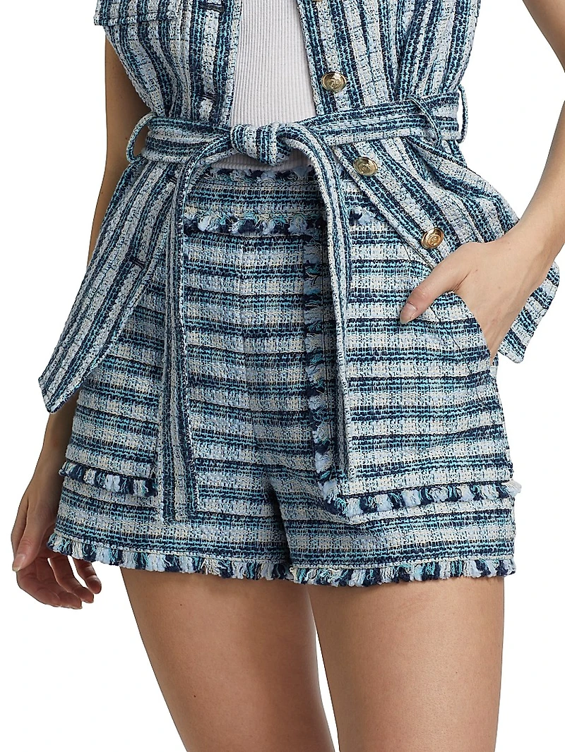 Matilda Allen Tweed Shorts