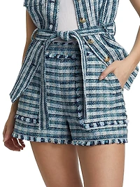 Matilda Allen Tweed Shorts