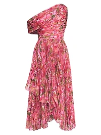 Katia Floral Chiffon Midi dress