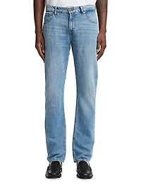 The Straight Mid-Rise Jeans
