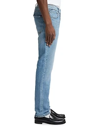 The Straight Mid-Rise Jeans
