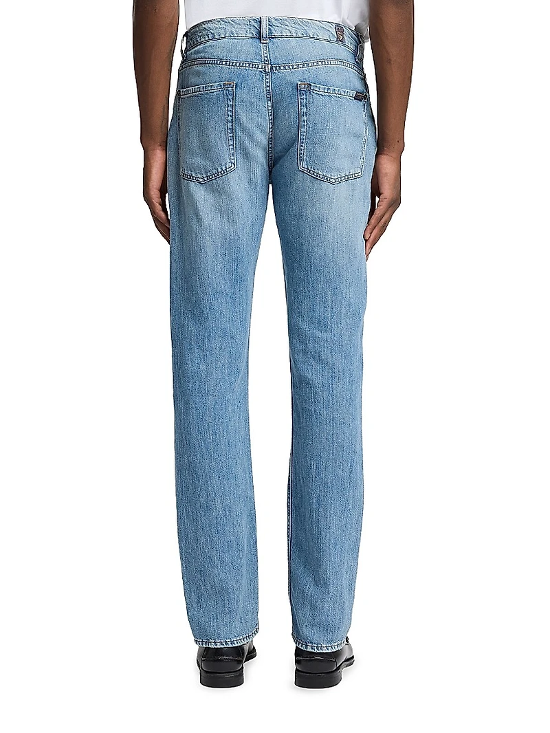The Straight Mid-Rise Jeans