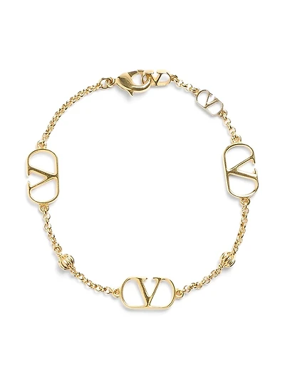 VLogo Signature Metal Bracelet