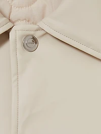 Hyde Button-Front Long-Sleeve Overshirt